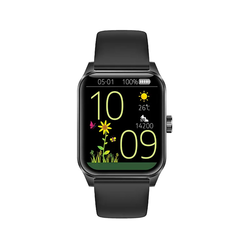 HAVIT M9052 1.85" TFT 60Hz Screen Refresh Rate Wireless Calling Fashion Smart Watch_Black
